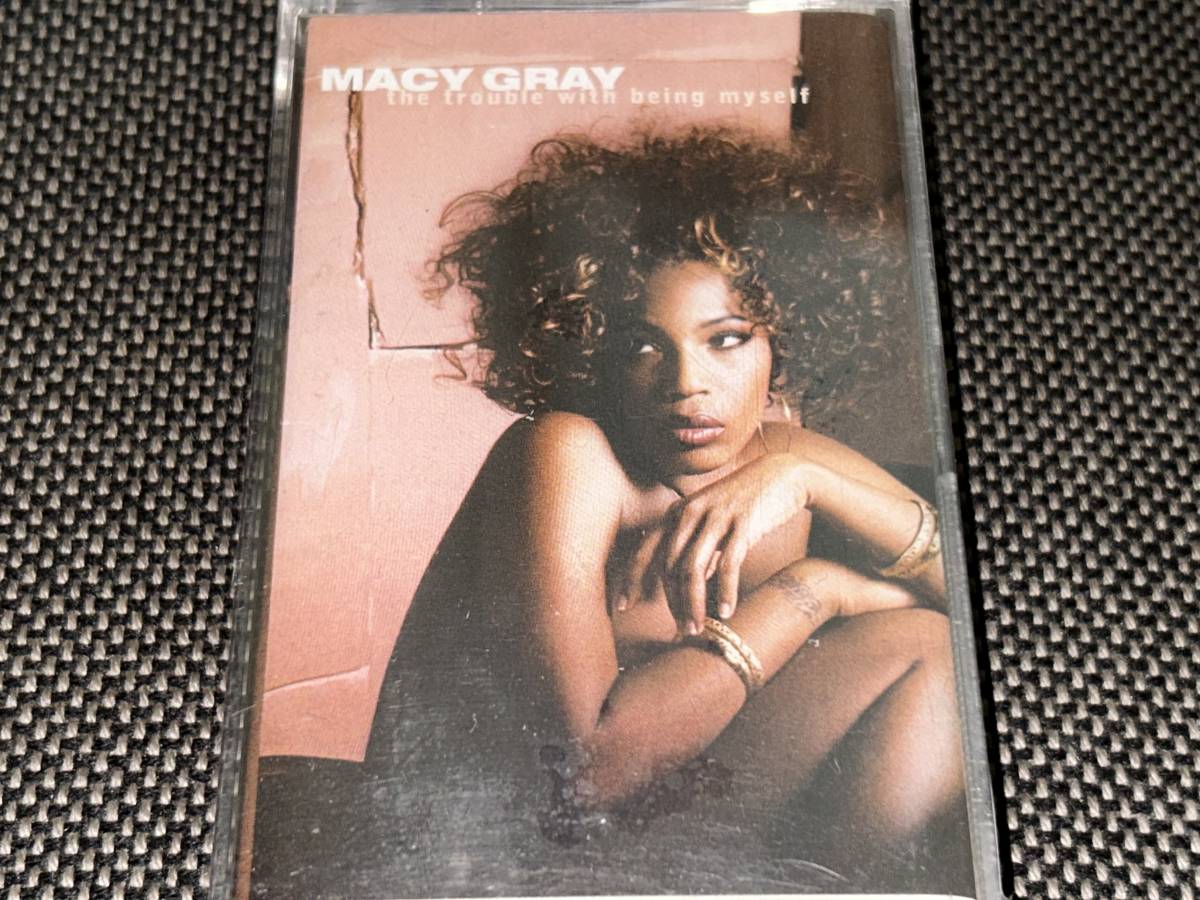 Macy Gray / The Trouble With Being Myself 輸入カセットテープ未開封_画像1