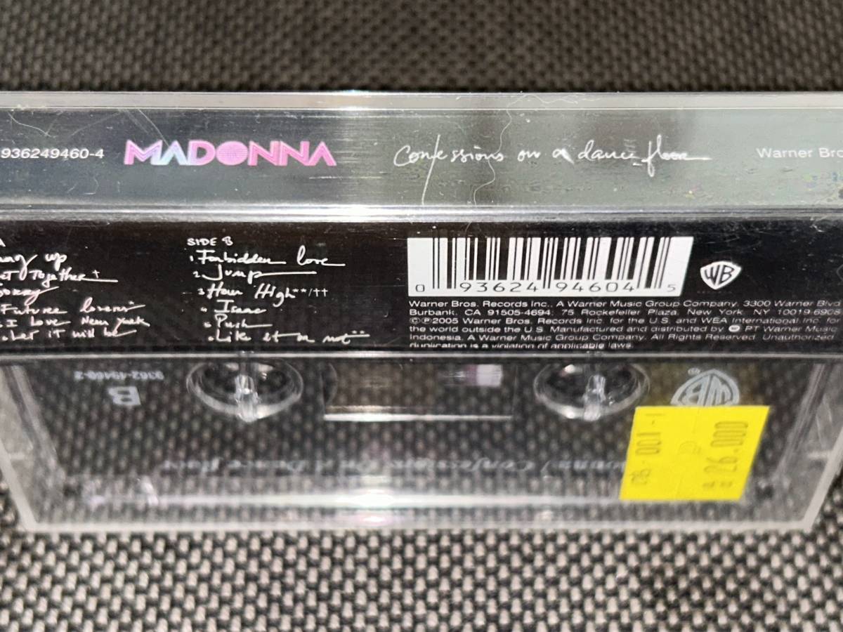 Madonna / Confessions On A Dance Floor 輸入カセットテープ未開封_画像3