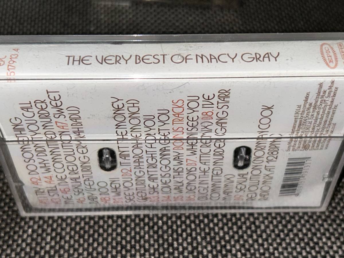 Macy Gray / The Best Of Macy Gray 輸入カセットテープ未開封_画像3