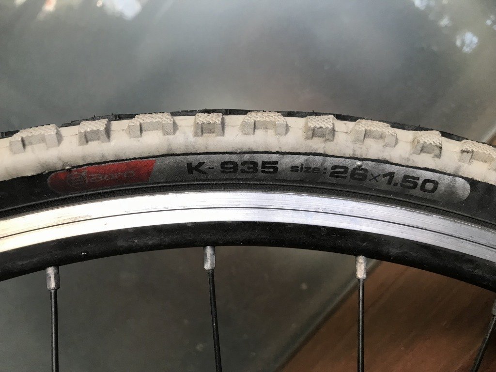 ★　【現状渡し　未確認】　ALEXRIMS　ACE-18　２本　まとめて　K-935　26×1.50　アレックスリム　ホイール　リム　タイヤ　スポーク　_画像2