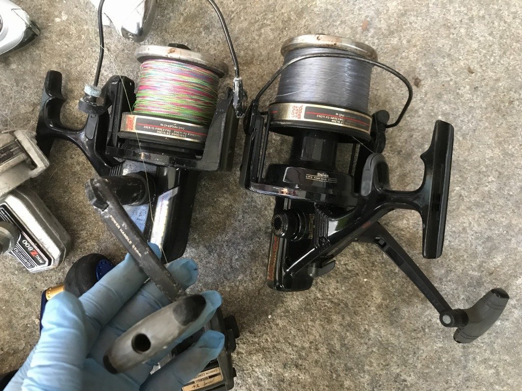 ★　【ジャンク扱い】　まとめて　釣具　フィッシング　リール　当時　BIOMASTER　DAIWA　ダイワ　SHIMANO　シマノ　TITANOS　OCEAN FIELD_画像3