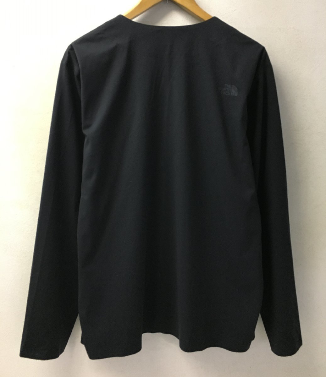 ◆ 国内正規　ノースフェイス テックラウンジカーディガン Tech Lounge Cardigan NT12360 黒 サイズL NT12360 ブラック_画像3