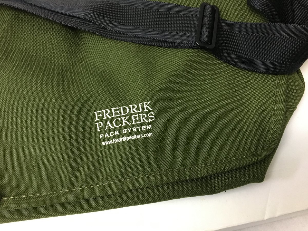 *FREDRIK PACKERS Fredric paker z messenger bag khaki beautiful goods 