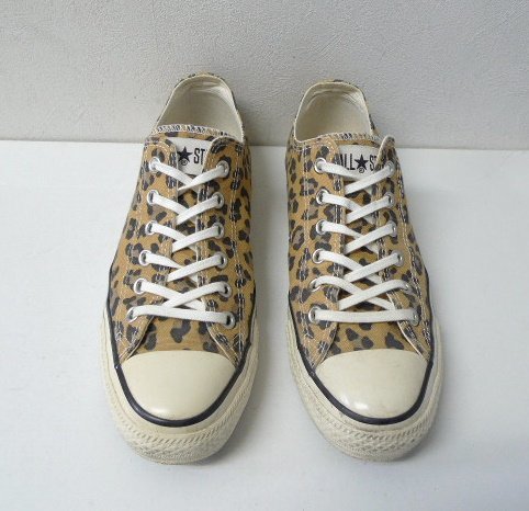 ◆CONVERSE ALL STAR × WACKOMARIA コンバース オールスター ワコマリア LOW レオパード スニーカー サイズ7.5　26cm_画像3