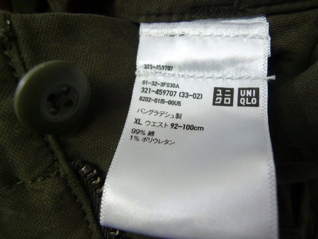 ◆ユニクロ XL Utility Work Trousers ベイカー パンツ 321-459707 サイズXL　人気_画像3