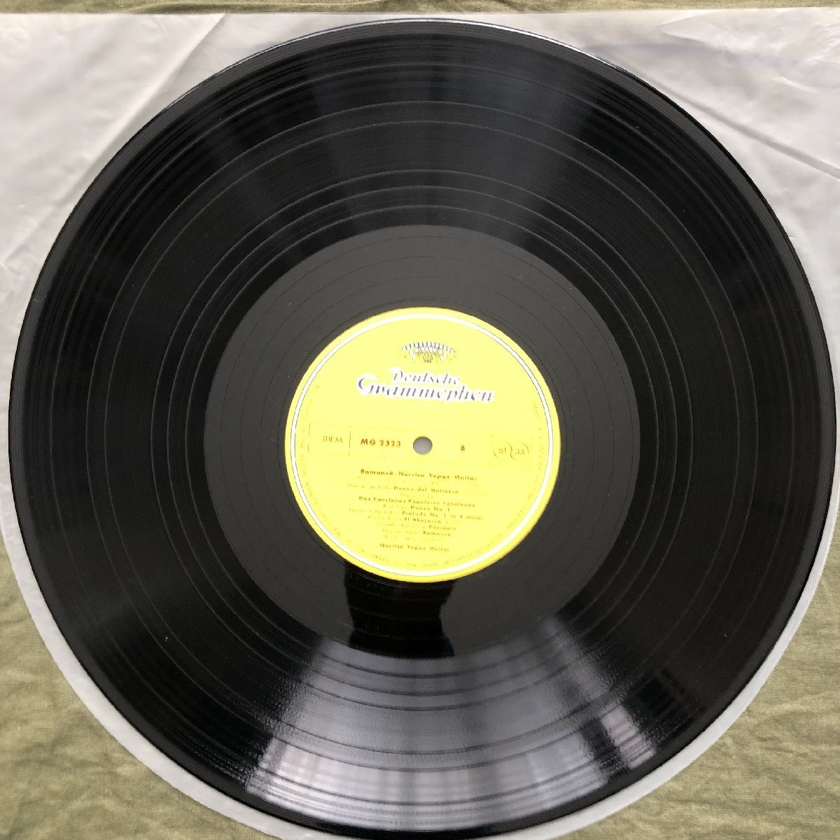傷なし美盤 1972年 国内盤 ナルシソ・イエペス Narciso Yepes LPレコード 禁じられた遊び/イエペス、珠玉の小品集 Romance 帯付_画像10