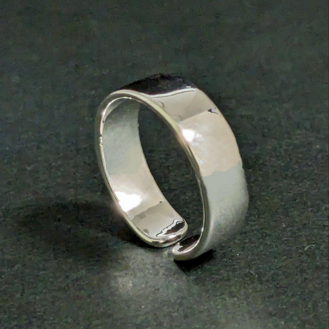 リング メンズ シルバー 925 シンプル デザイン 指輪 レディース 6_画像1