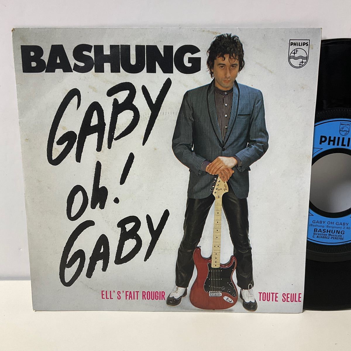 フランス 仏盤 / BASHUNG / GABY oh! GABY / 7inch レコード / EP / 6172310 /_画像1