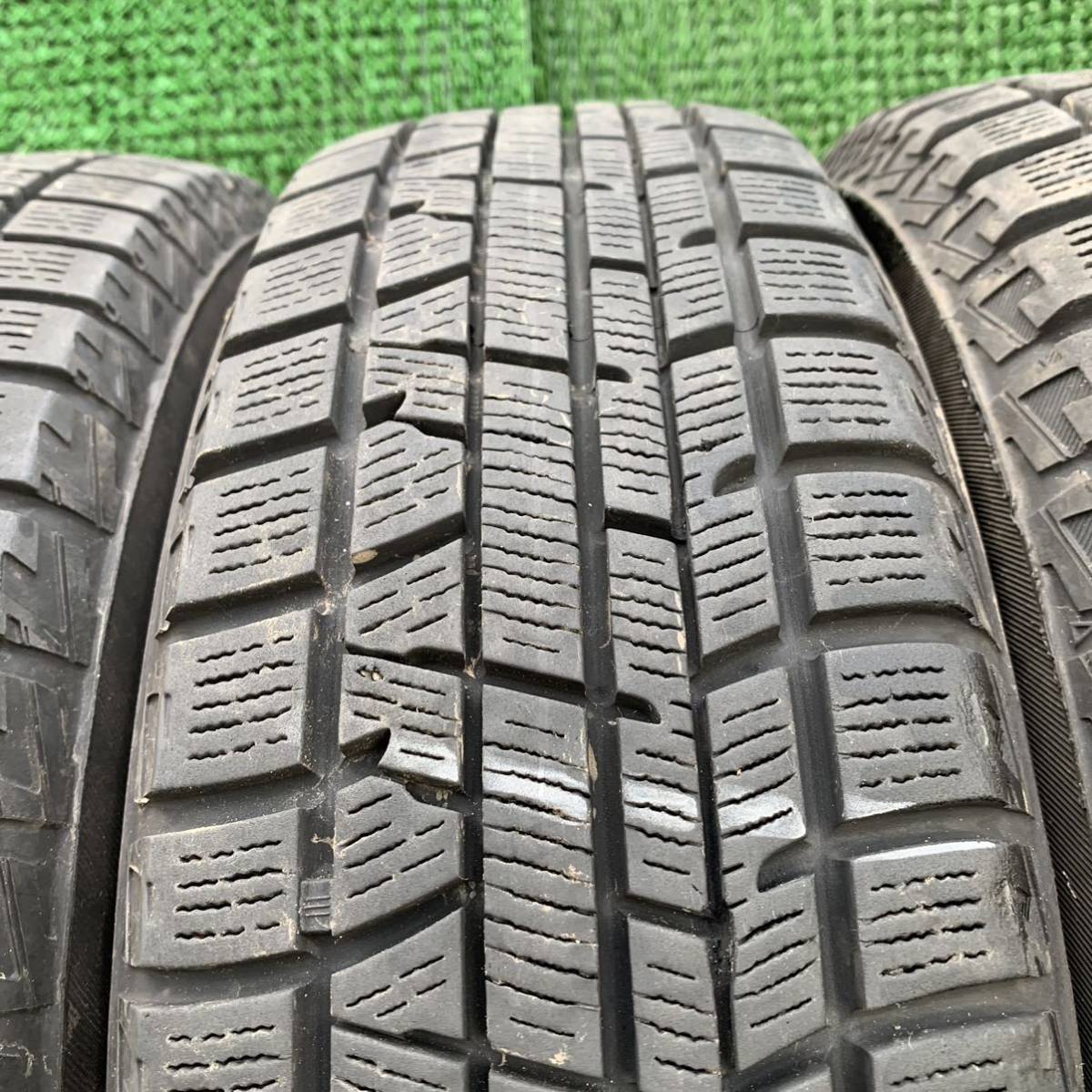 MB802-312 バリ山 ヨコハマ 冬タイヤ 155/65R13【4本】軽自動車等 1円スタート_画像4