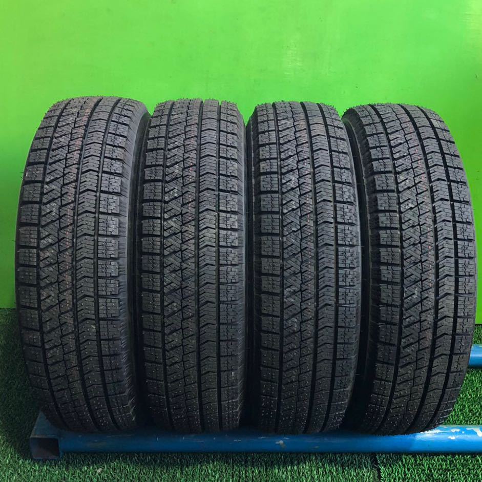 AE181-312 ◇新品◇バランス調整済み 22年製ブリヂストン VRX 2 【4本】155/65R14 75Q 社外 ENKEI製 4.5J 4穴 100 +45 73mm ココア 等 _画像2