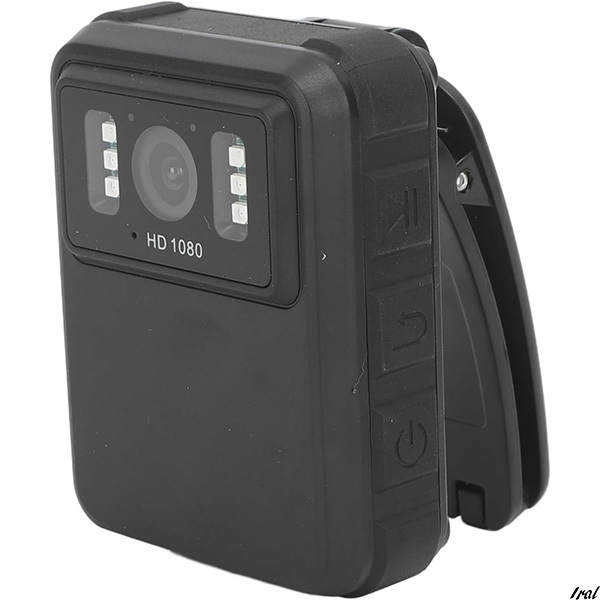 2K Ultra HD ウェアラブルカメラ HD ボディカメラ、ナイトビジョン付き 、2.0 インチ画面警察ボディ着用カメラ