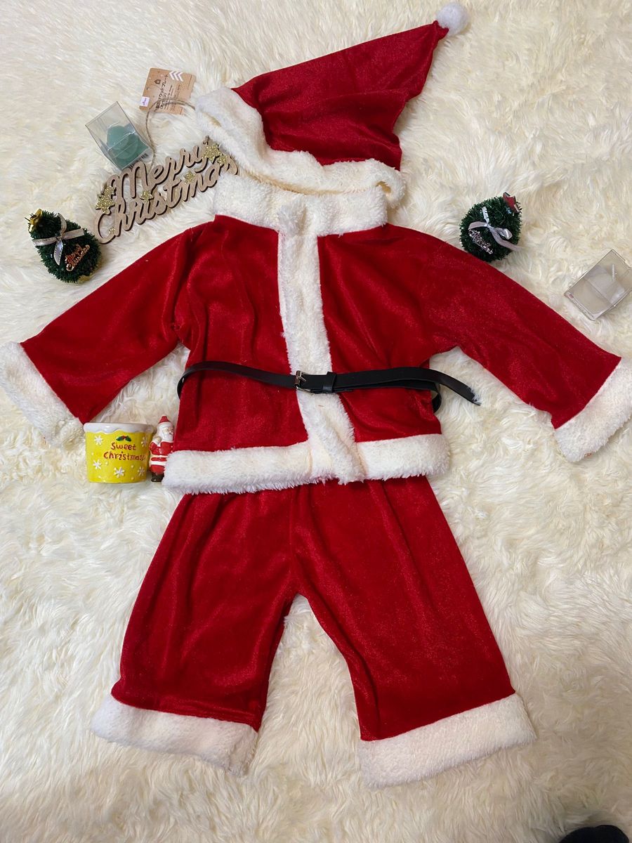 男の子 クリスマス コスプレ キッズ サンタ 衣装 コスチューム 子供 サンタコスプレ サンタクロース