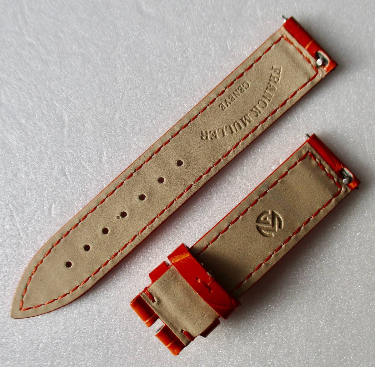 本物 新品 純正 フランクミュラー 900 902 ベルト FRANCK MULLER 艶