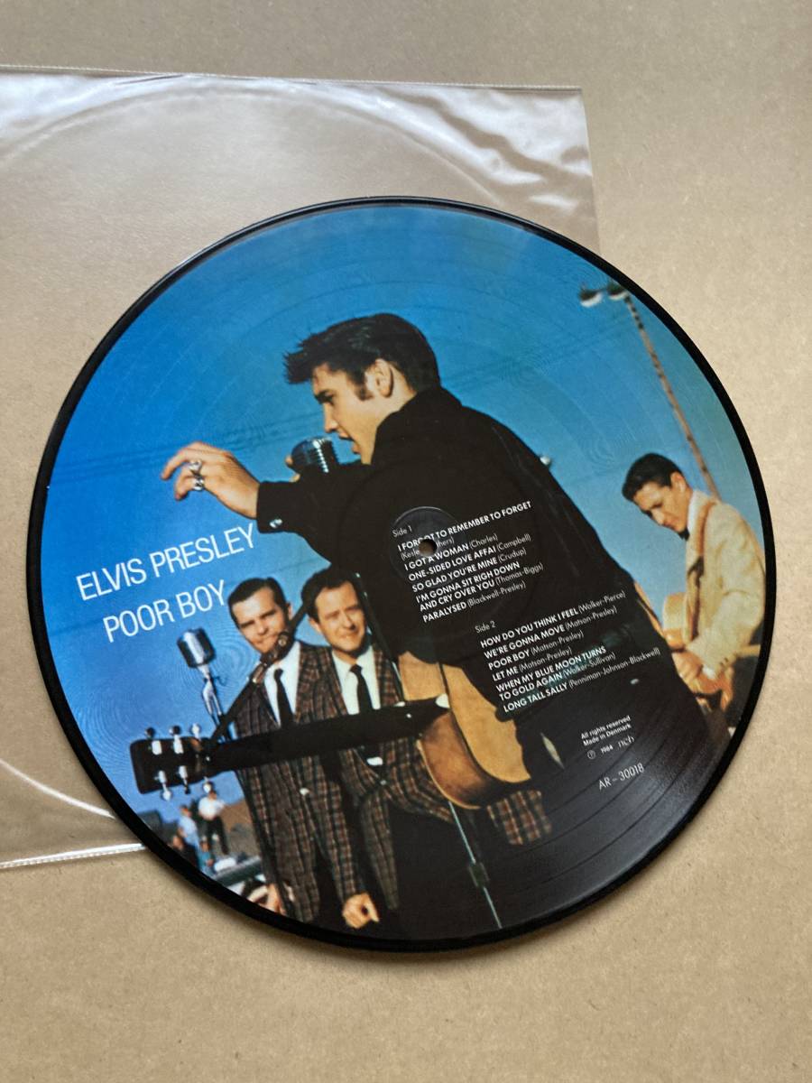 ピクチャー盤 ELVIS PRESLEY エルビス・プレスリー / POOR BOY AR-30018 PICTURE DISC_画像2