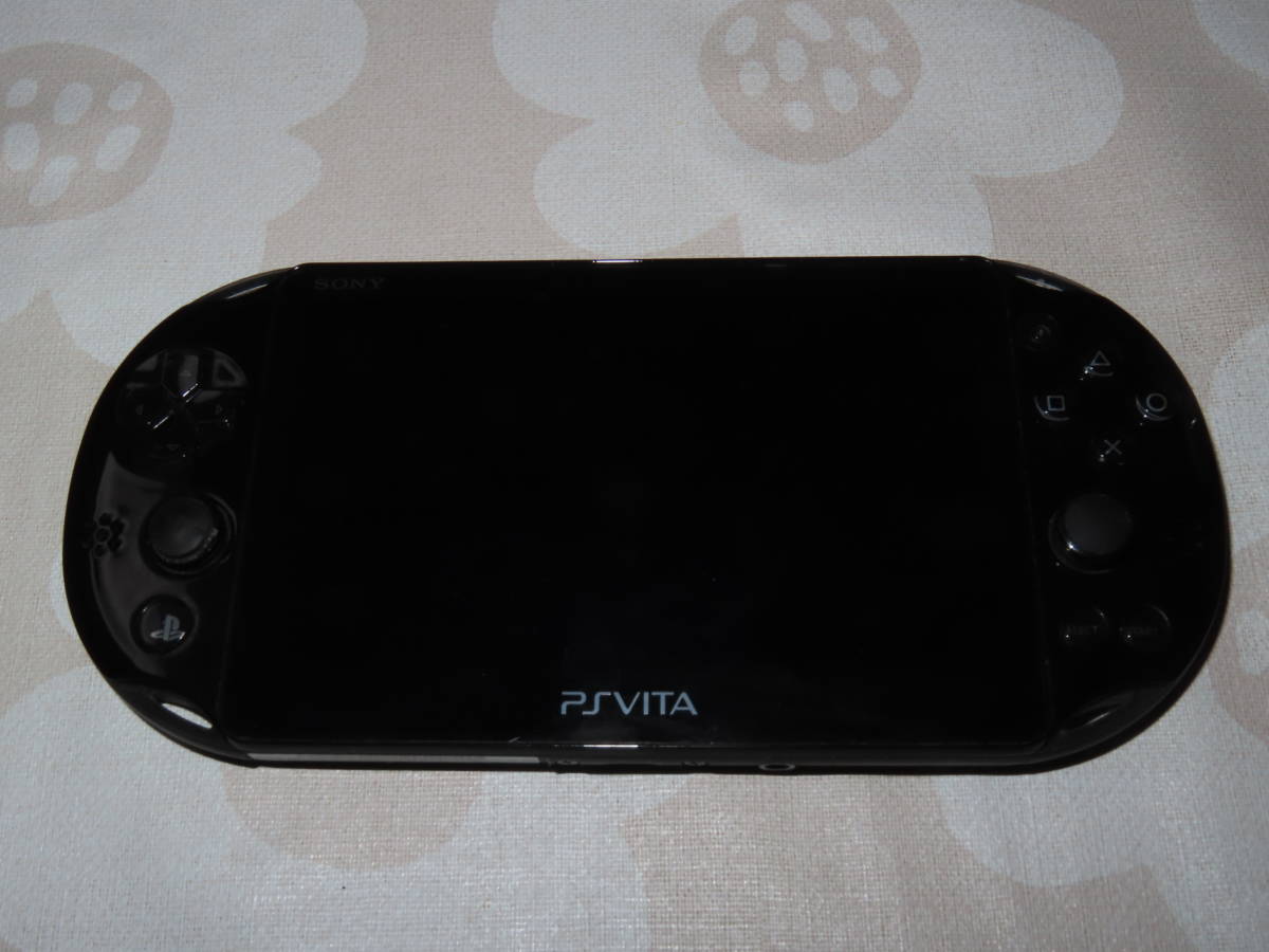 レターパック可　【稼働品】SONY PlayStation Vita PS Vita PCH-2000 32GB black ソニー プレイステーション