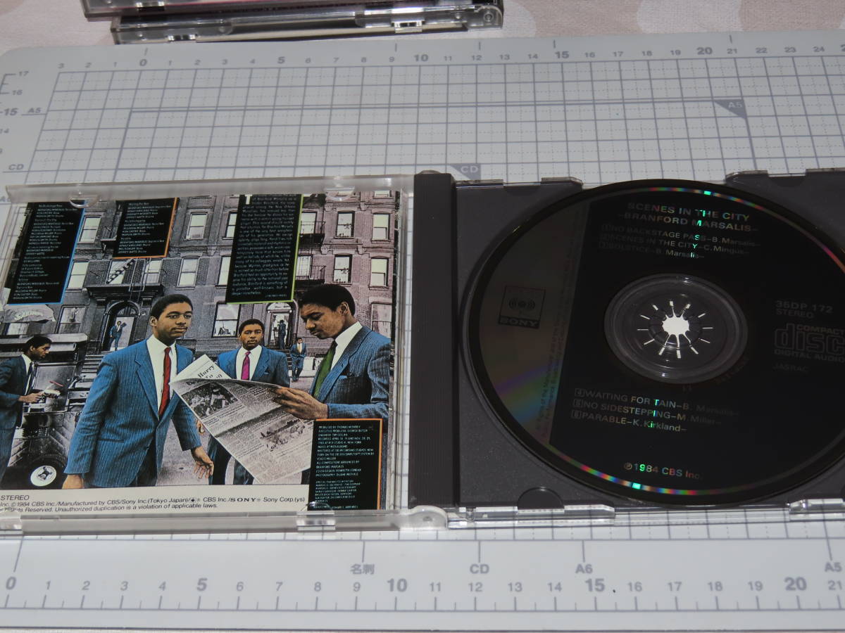 ネコポス可 旧規格盤　ジャズ シーンズインザシティ Branford Marsalis 35DP172 コレクター放出品 CD_画像4