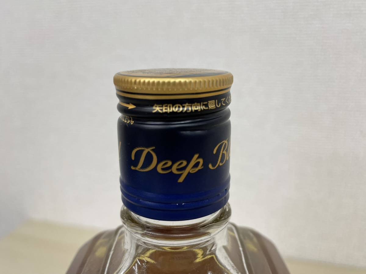 O548-T6-1890 NIKKA WHISKEY ニッカウヰスキー BLACK ブラック Deep Blend ディープブレンド ウイスキー 700ml 45% 未開栓品_画像8