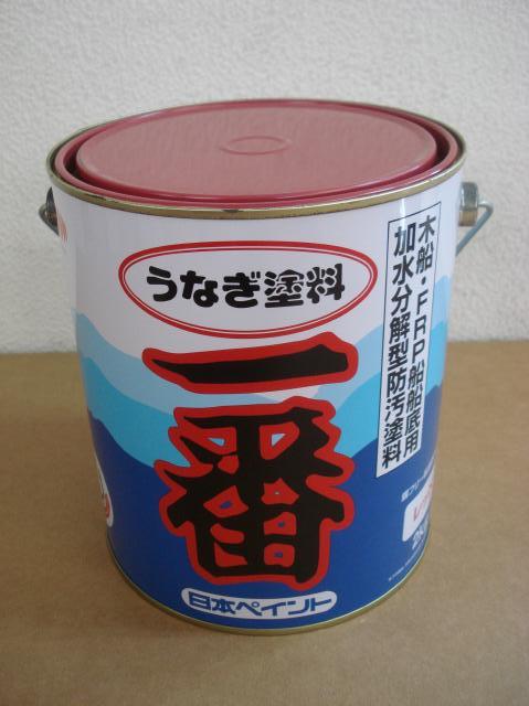 送料無料 日本ペイント うなぎ一番 レトロレッド 2kg　6缶セット