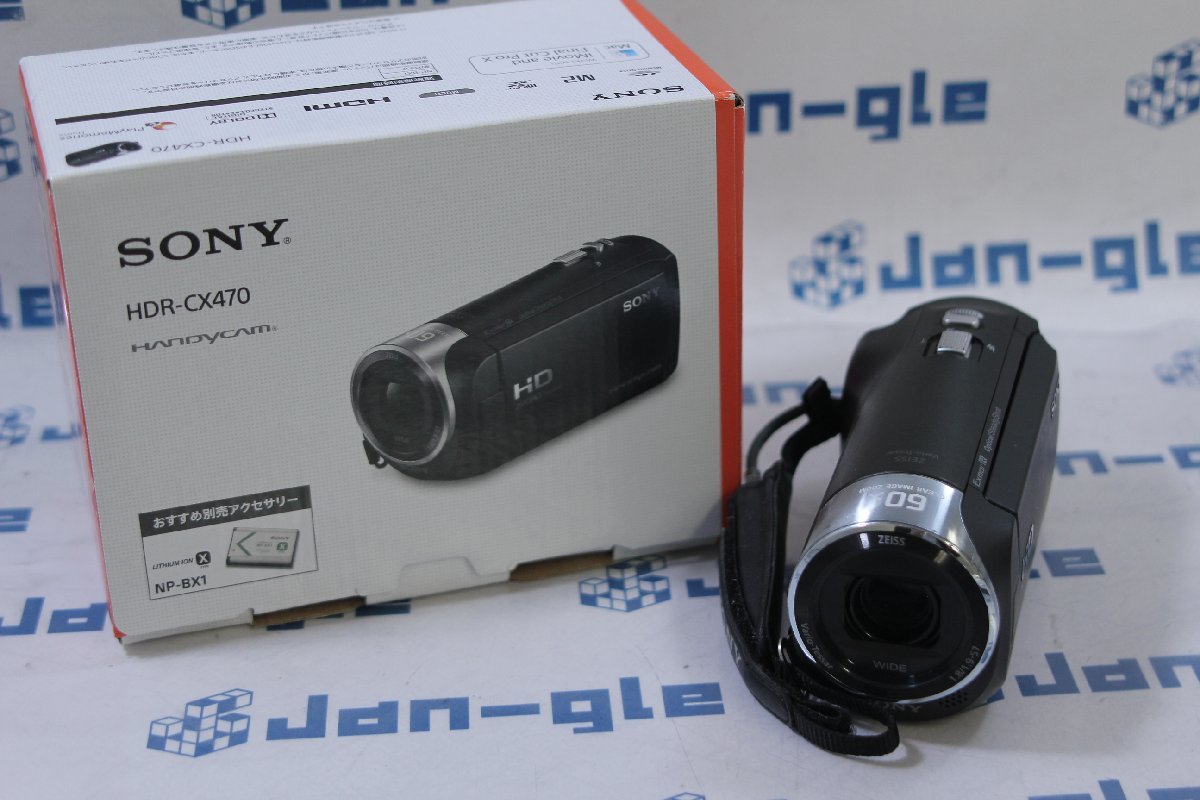 関西発送 SONY HDR-CX470 デジタルHDビデオカメラレコーダー 格安スタート！□ J477102 P_画像1