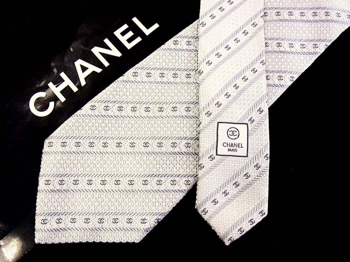 *:.*:【新品N】8905 シャネル【CHANEL】 総ＣＣロゴ柄 ネクタイ★_画像2