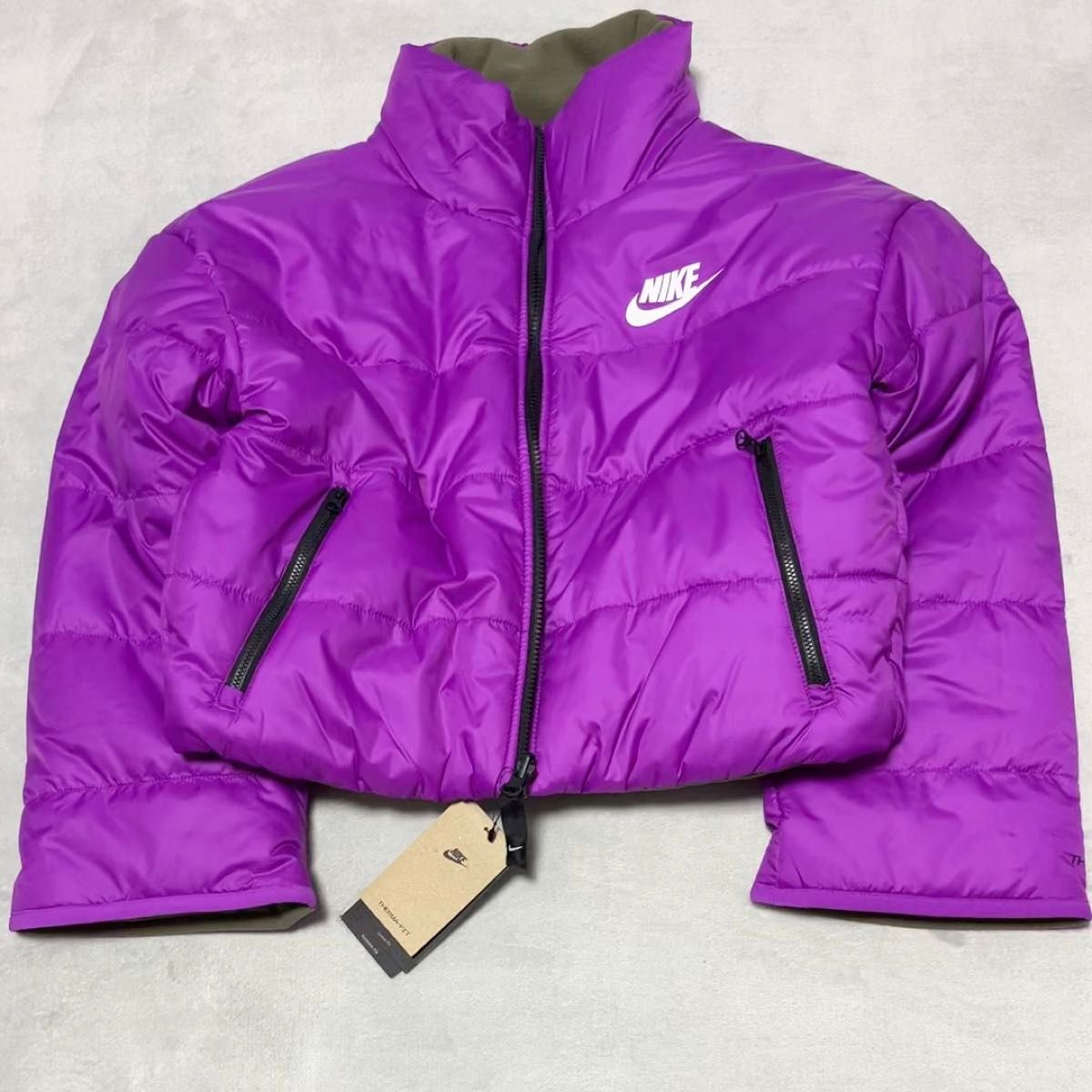 NIKE ナイキ リバーシブル ジップアップジャケット 中綿 NIKE ナイキ リバーシブル ジップアップジャケット 中綿