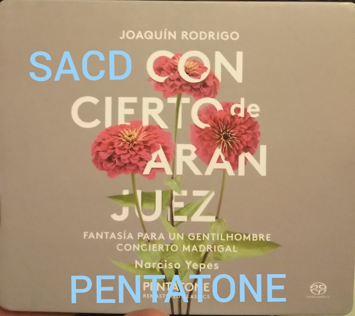 SACD joaquin rodrigo narciso yapes ホアキンロドリーゴ ナルシソイエベス PENTATONE ペンタトーン クラシック ギター協奏曲 ラテン_画像1