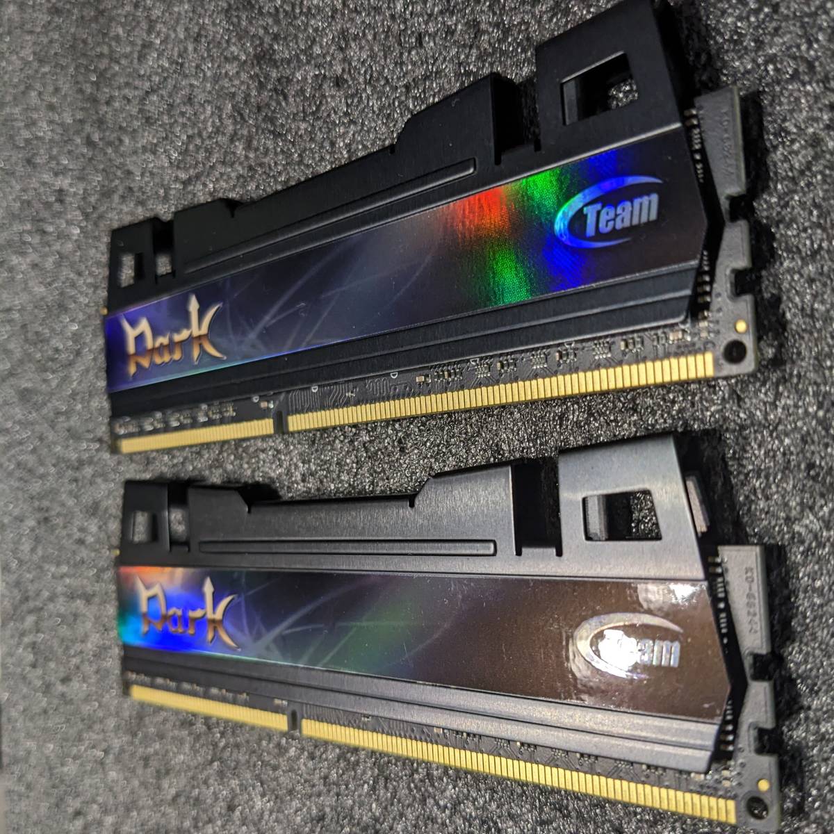 【中古】DDR3メモリ 8GB(4GB2枚組) TEAM Dark TXD34096M1600HC9-D [DDR3-1600 PC3-12800]_画像5