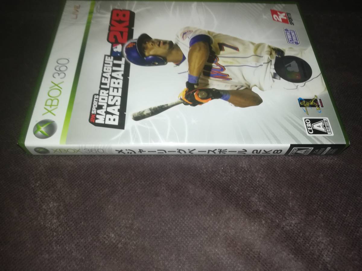 XBOX360 新品未開封 MAJOR LEAGUE BASEBALL 2K8 メジャーリーグ ベースボール 2K8_画像3