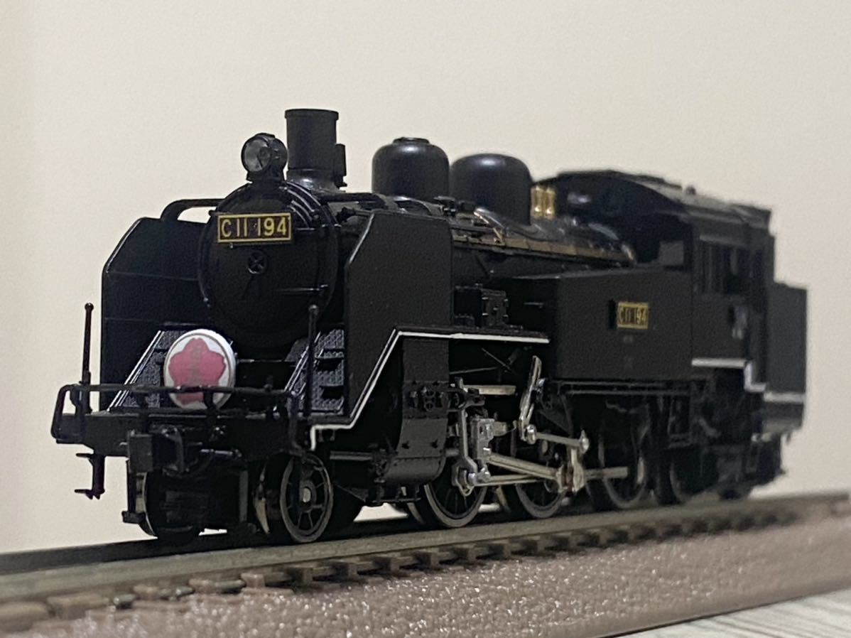 Yahoo!オークション - 【前方連結器使用可】C11 194号機 早岐 Yahoo!オークション - 【前方連結器使用可】C11 194号機 早岐