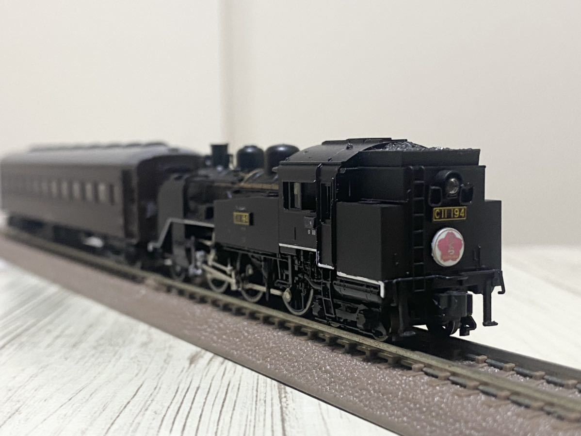 Yahoo!オークション - 【前方連結器使用可】C11 194号機 早岐 Yahoo!オークション - 【前方連結器使用可】C11 194号機 早岐