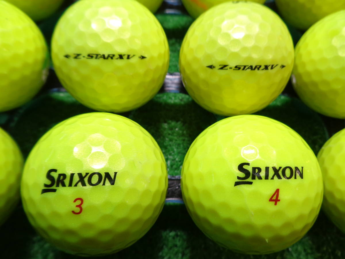 [MSR322] 【マジック】 B級 スリクソン ゼットスター 21年 エックスブイ SRIXON Z・STAR XV 20球 ロストボール 【中古】_画像1