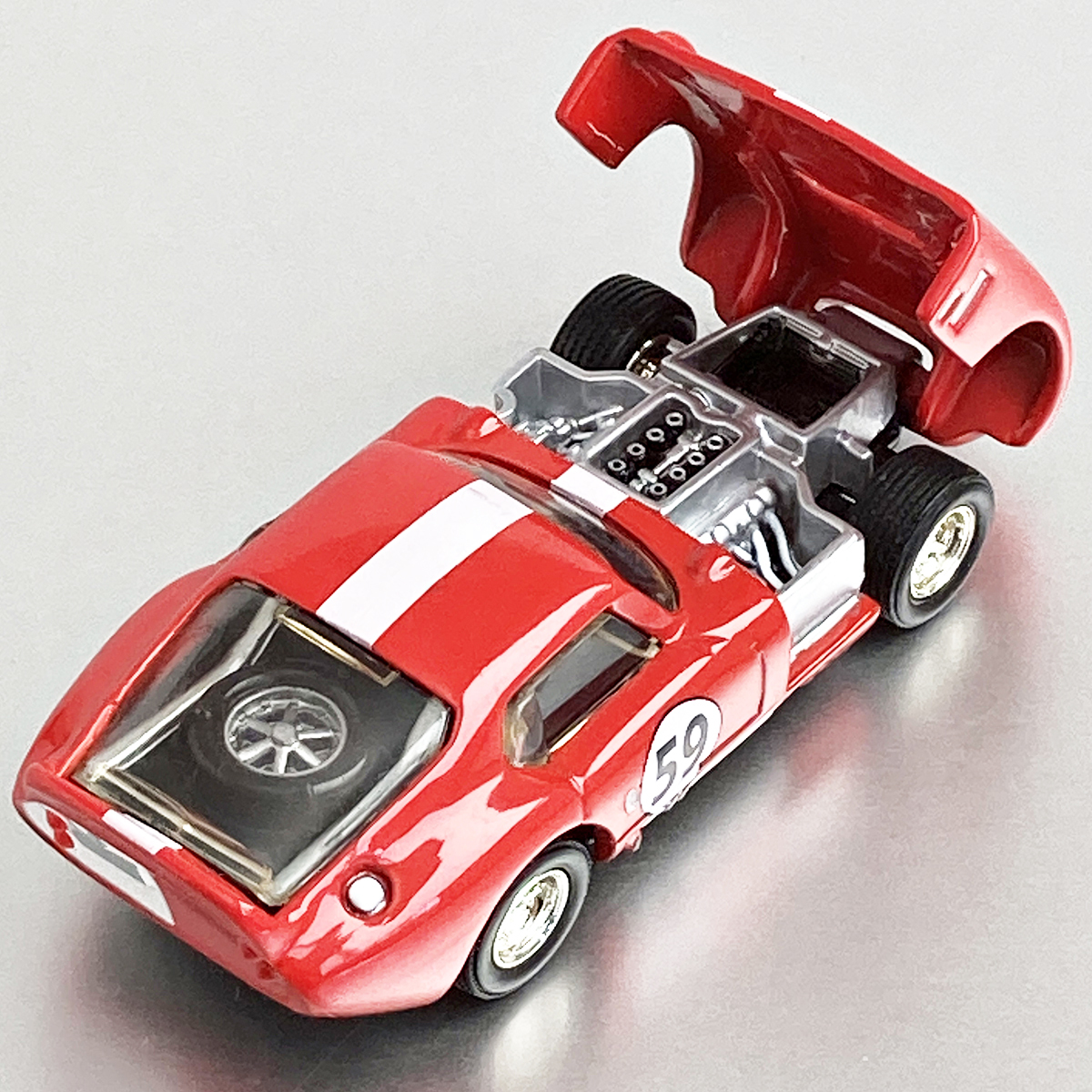 1/64 100% ホットウィール '65 シェルビー コブラ デイトナ Hot Wheels Racing Series 1965 Shelby Cobra Daytona_画像6