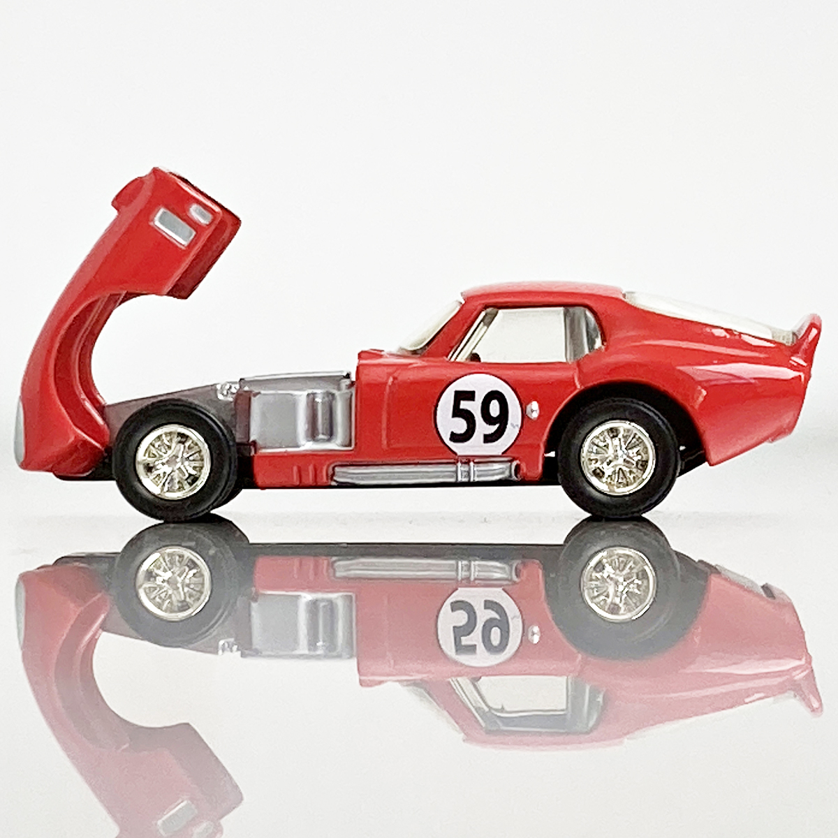 1/64 100% ホットウィール '65 シェルビー コブラ デイトナ Hot Wheels Racing Series 1965 Shelby Cobra Daytona_画像1