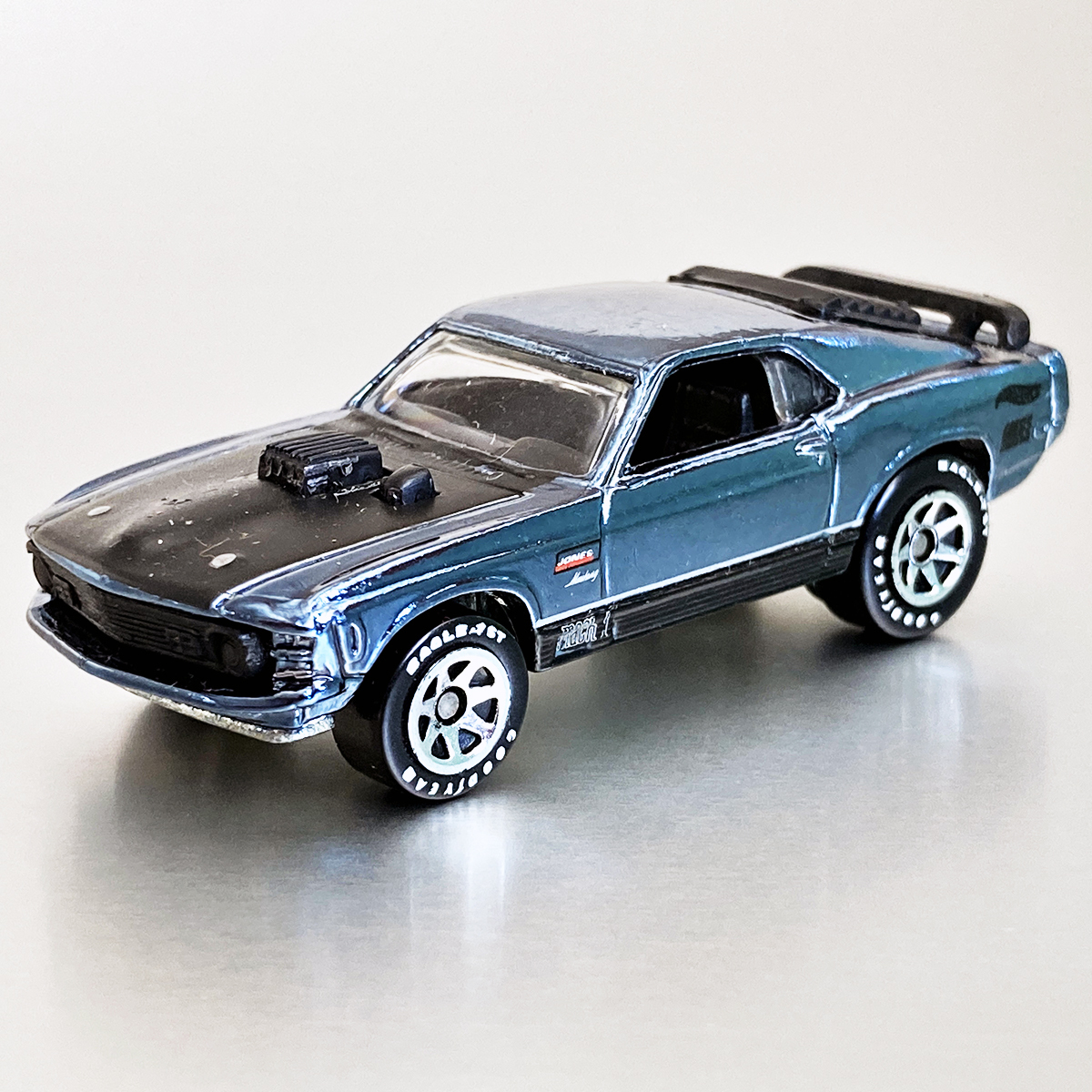 1/64 ホットウィール クラシック '70 フォード マスタング マッハワン Hot Wheels Classics 1970 Ford Mustang Mach 1_画像3