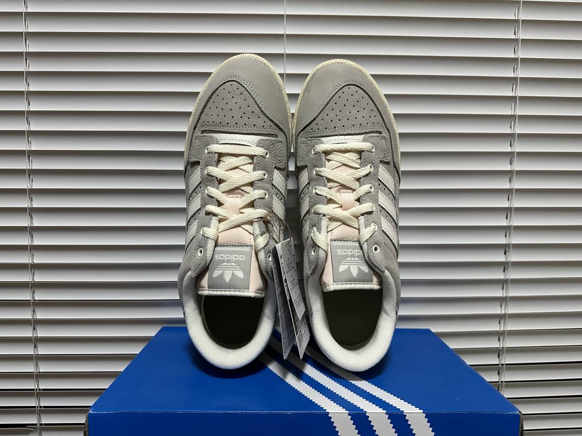 送料無料 正規 adidas originals Centennial 85 Low 27.5cm アディダス センテニアル grey white cream GX2215の画像5