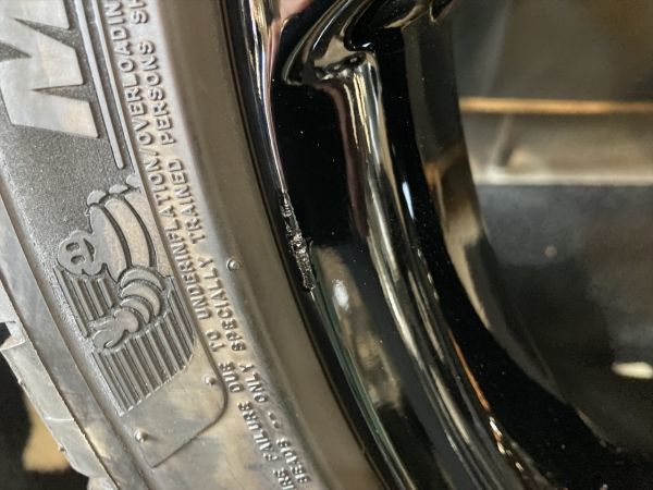 ◆状態良好!! フォルクスワーゲン ゴルフ6 GTI 純正 18×7.5J+51 112/5H ブラック VW 1KO 601 025 BA ヴァリアント/プラス/ジェッタ他_画像8