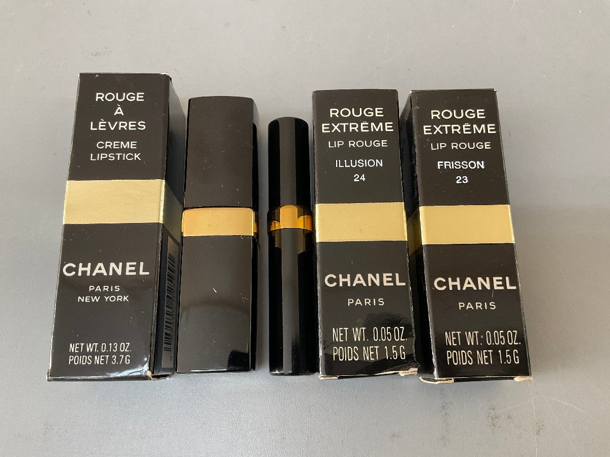 【s05】シャネル/CHANEL コスメ まとめ　中古（未使用品）　口紅５本　リップライナー１本 アイシャドウ２点　自宅保管_画像5