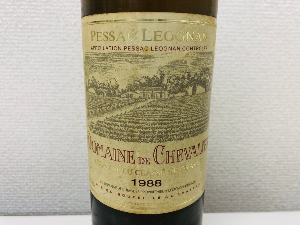 【M０５】GRAND VIN CHATEAU LATOUR グラン ヴィン シャトー ラトゥ―ル 1983,DOMAINE DE CHEVALIER 1988 750ml 2本 まとめて 果実酒_画像7