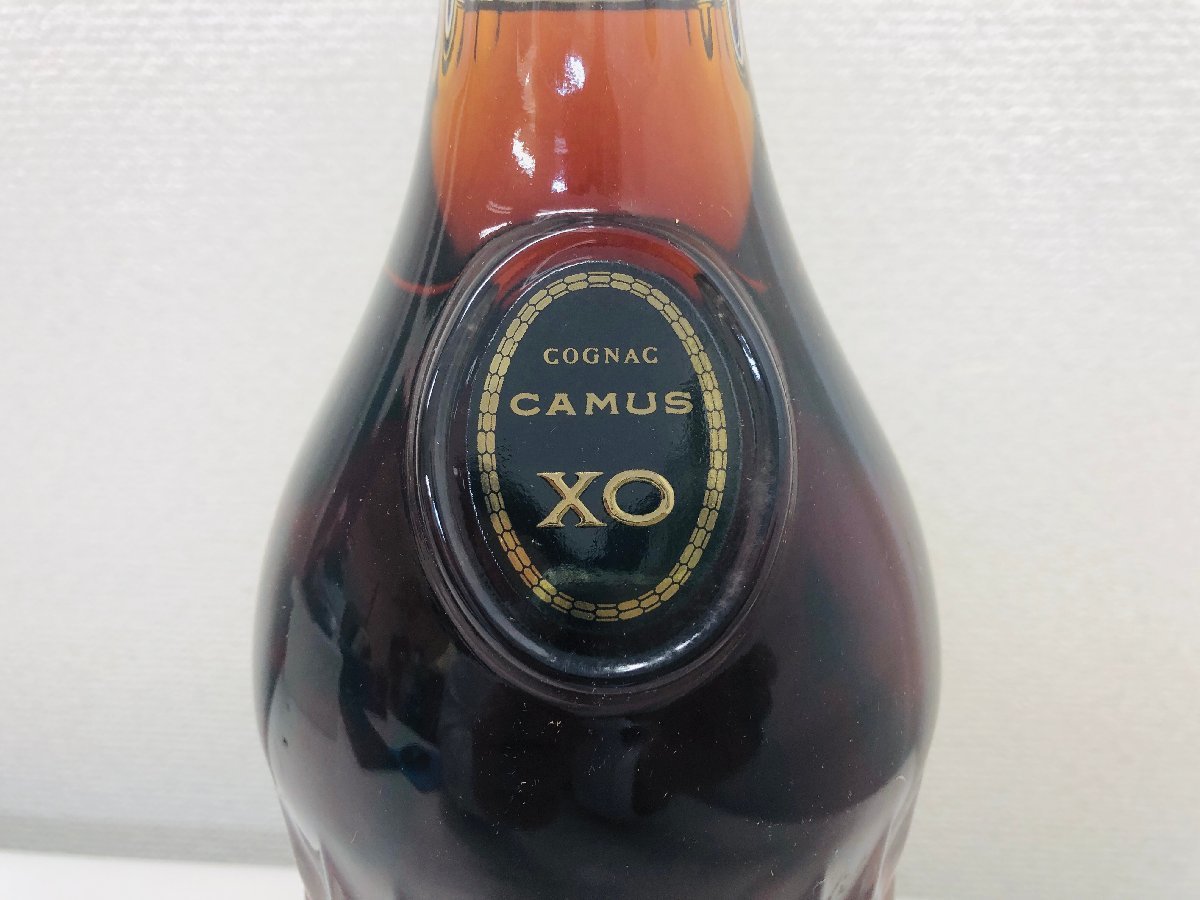 【M31】CAMUS カミュ XO ロングネック 40% 1000ml ブランデー 箱付 未開栓 古酒 洋酒_画像4