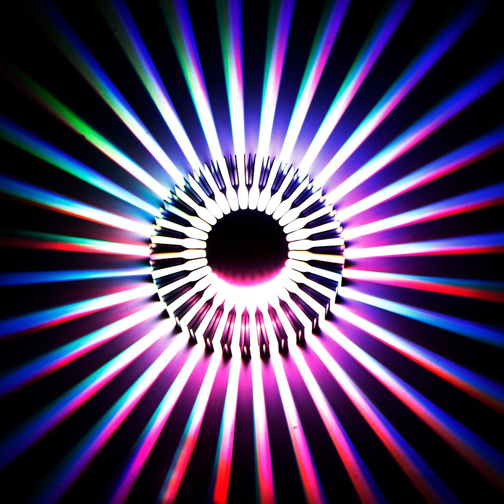 LED ダウンライト 3W カラフル 照明 リビングルーム 廊下 インテリア バー パーティー ルーム 装飾 ライト 埋め込みタイプ RGB_画像6