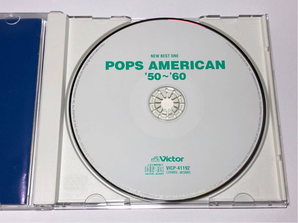 ☆VICP-41192 NEW BEST ONE Pops American -'50～'60- アメリカン・ポップス