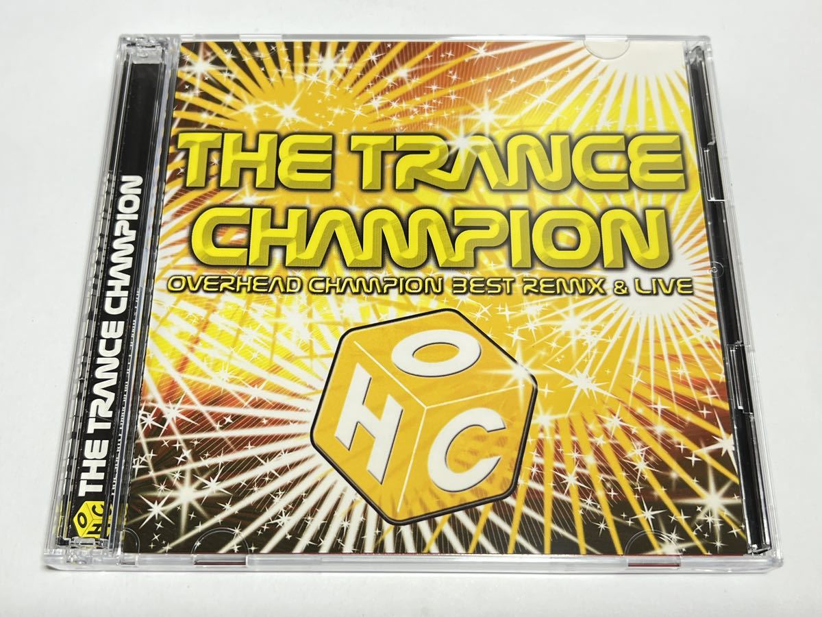 ★AVCD-23000 ザ・トランス・チャンピオン～オーバーヘッド・チャンピオン ベスト・リミックス・アンド・ライブ CD+DVD Overhead Champion_画像1