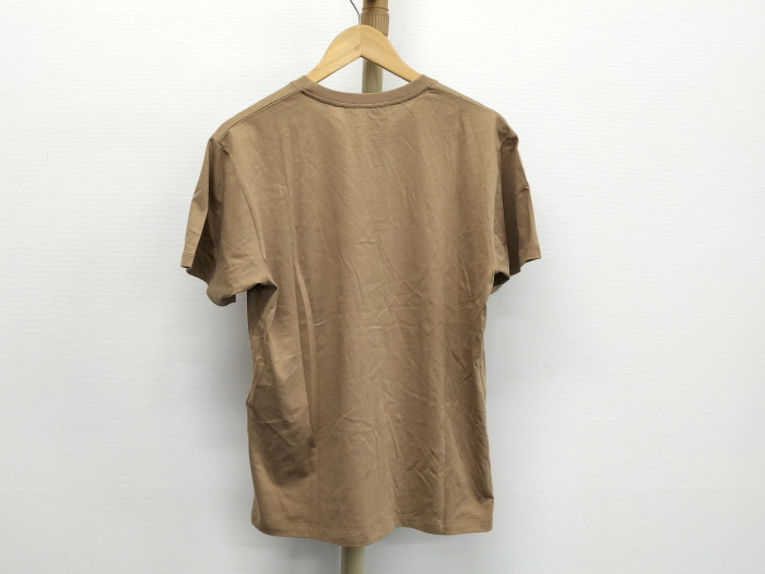 【中古】GUCCI THE NORTH FACEコラボレーション Tシャツ コットン ベージュ 表記サイズXXS 615044_画像2