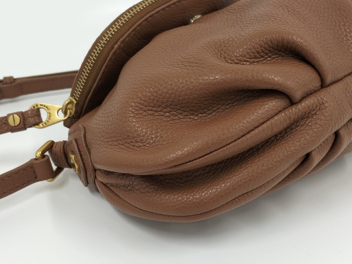 【中古】MARC JACOBS ショルダーバッグ ナターシャ レザー ブラウン_画像3