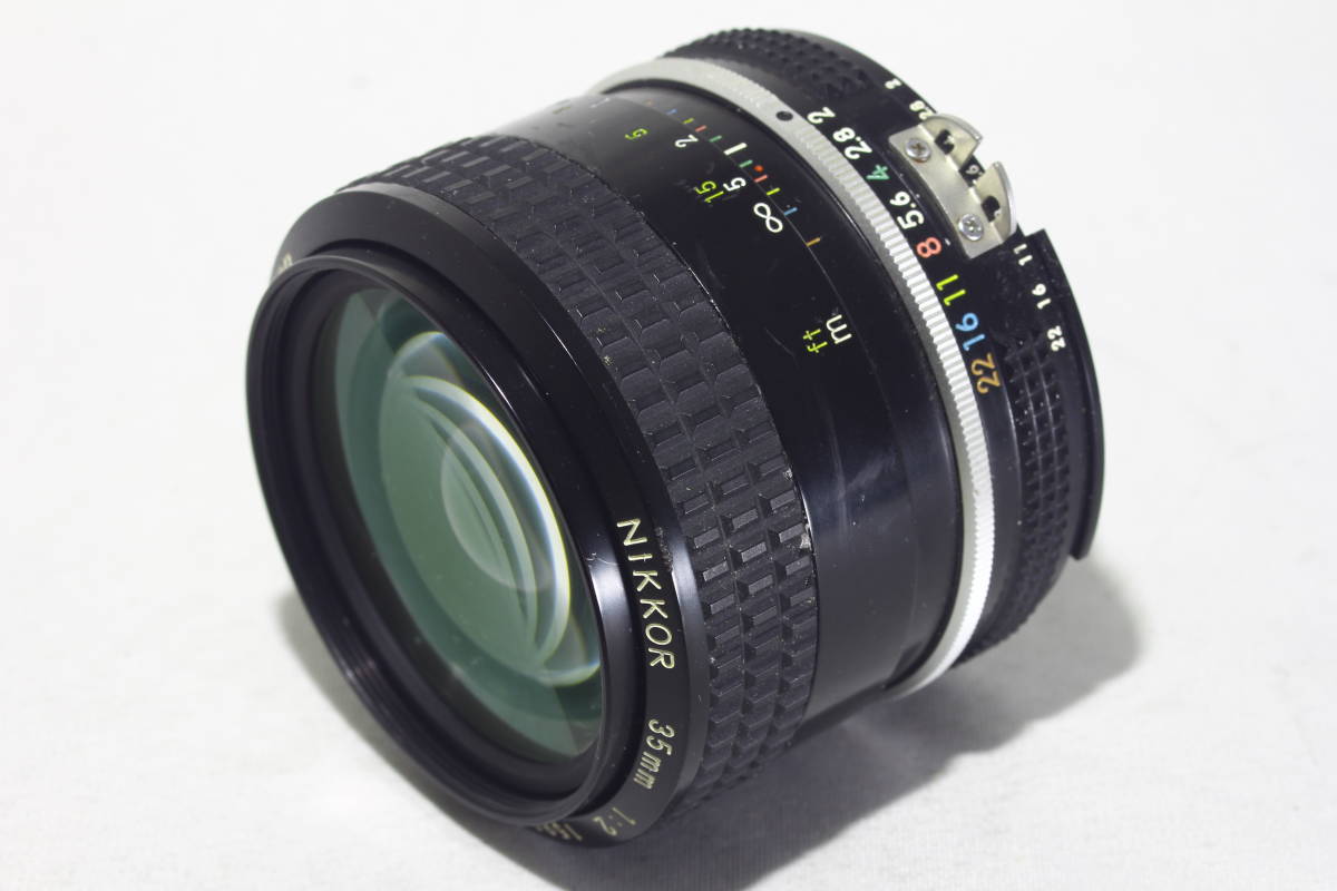 B255◆ Nikon ニコン Ai NIKKOR 35mm F2_画像9