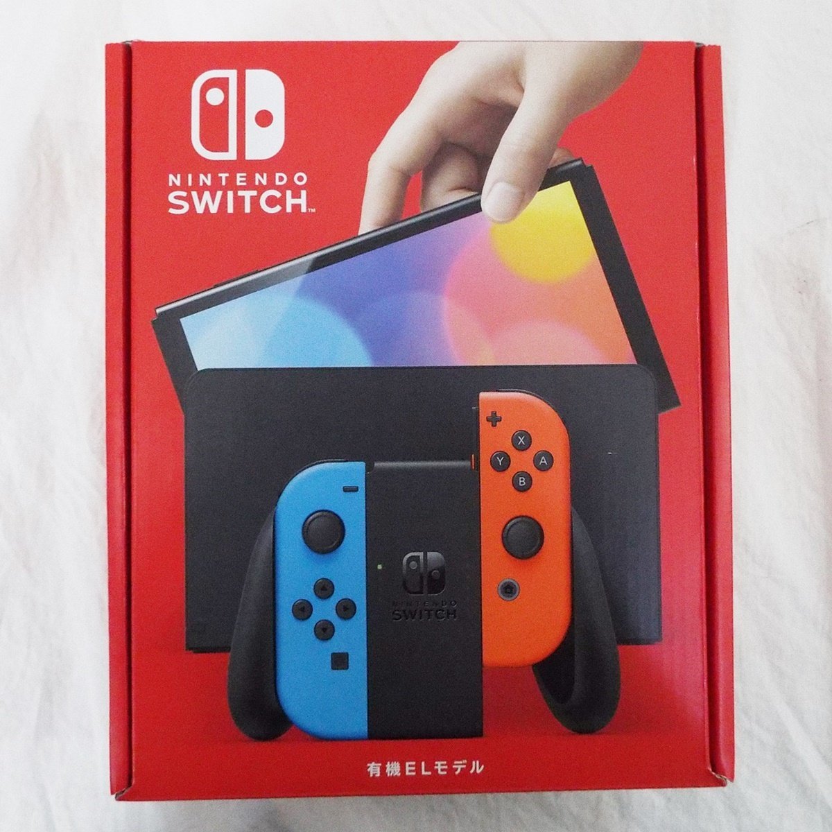 A☆任天堂 Nintendo Switch ニンテンドースイッチ 有機ELモデル 新型 HEG-S-KABAA(JPN) 【中古美品】質屋・リサイクルマート宇部店☆_画像1