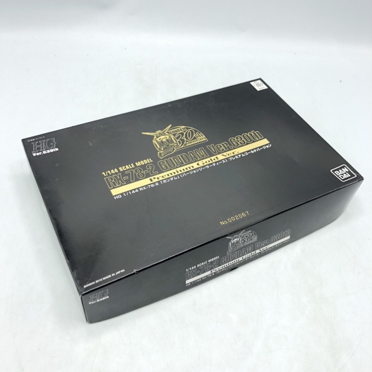 【中古】ガンダム）バンダイ　HG 1/144 RX78-2ガンダム Ver.G30t　開封品、未組立[240070114633]