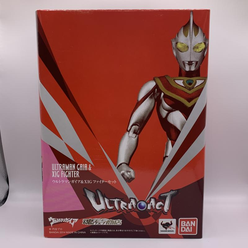 [ б/у ] Bandai ULTRA-ACT Ultraman Gaya XIG Fighter комплект вскрыть товар [240070111752]