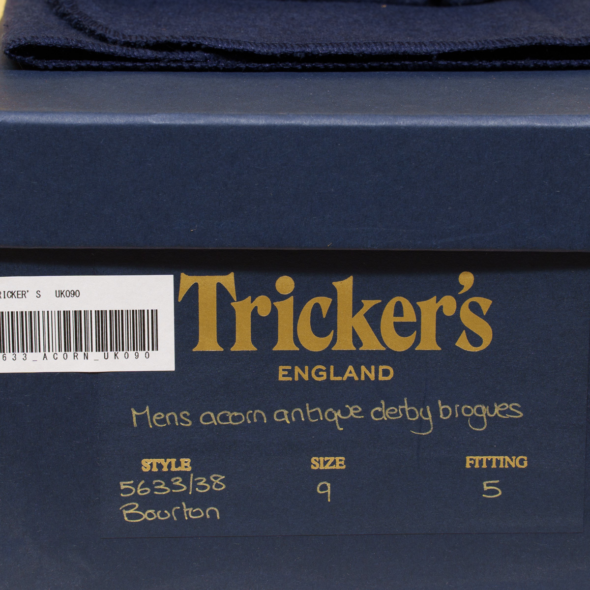 使用極少 UK9 Tricker's BURTON トリッカーズ バートン_画像8