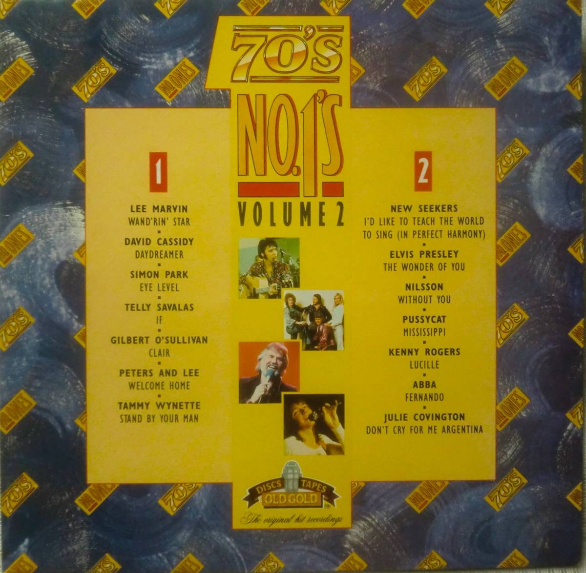 ★UK ORG LP★70'S NO.1'S VOLUME 2★ELVIS PRESLEY/LEE MARVIN★88'SOFT POP ROCK名盤★_画像1